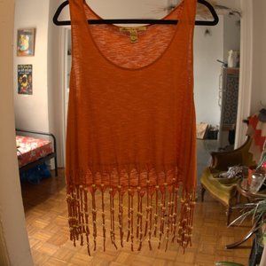 Large BOHO fun tank top